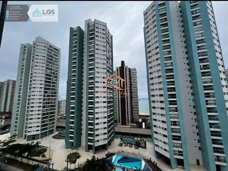 Apartamento de luxo com 3 quartos, 123m², à venda em Vila Velha, Praia de Itaparica - LGS Corretor